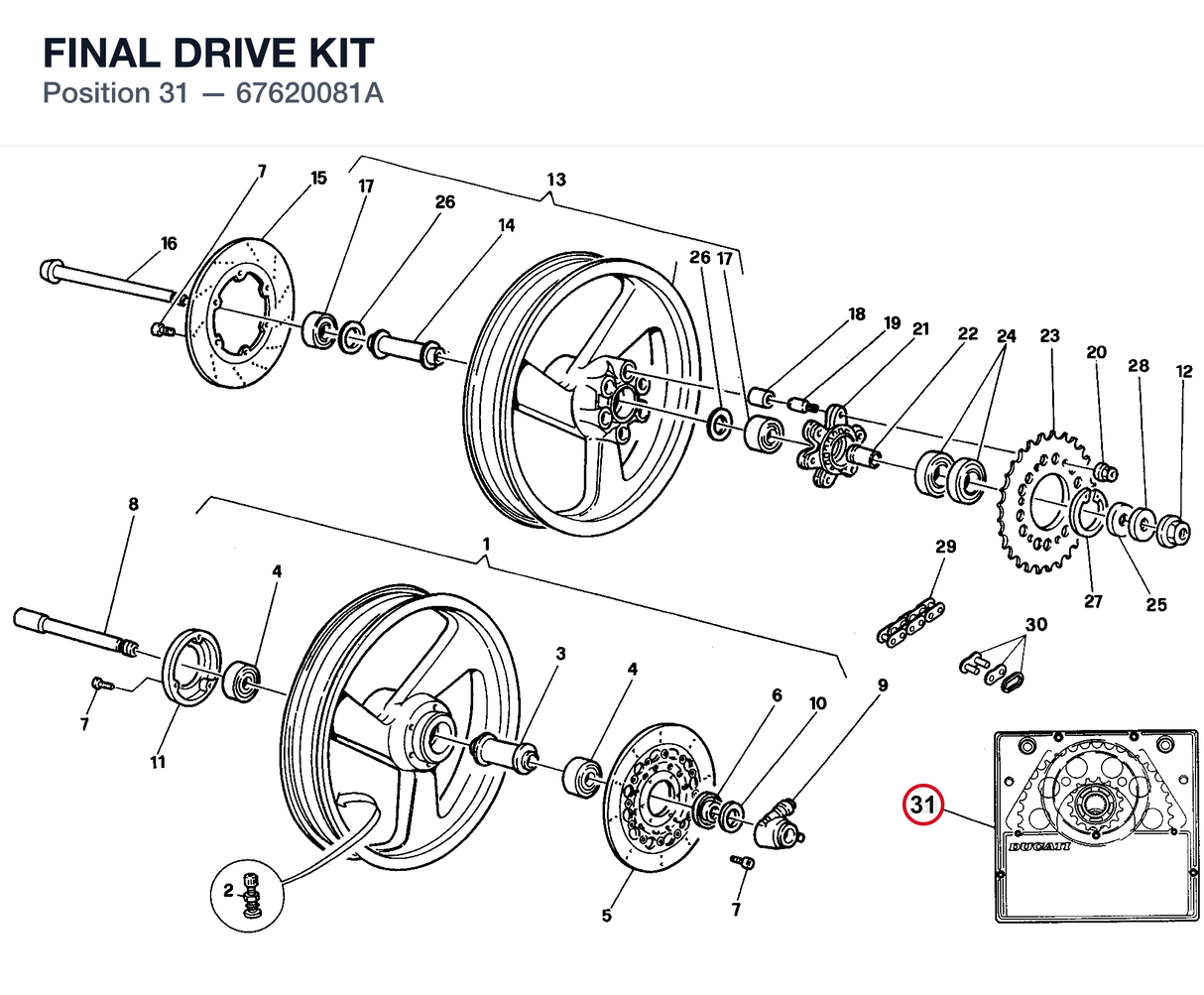 FINAL DRIVE KIT