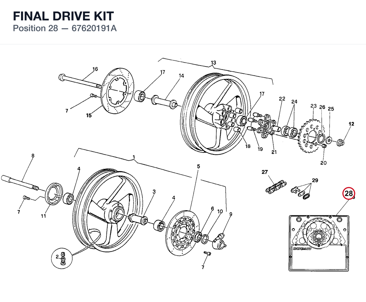 FINAL DRIVE KIT