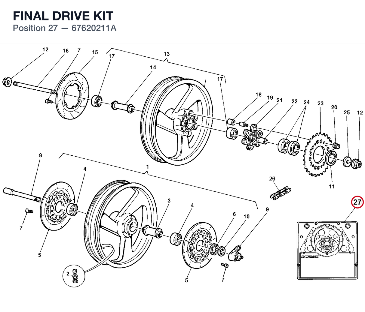 FINAL DRIVE KIT