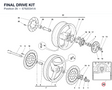 FINAL DRIVE KIT