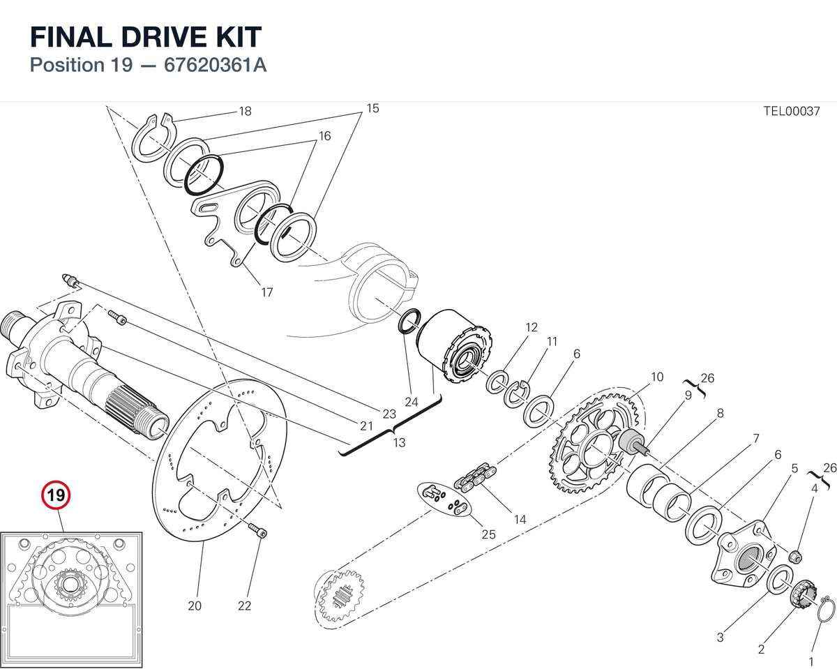 FINAL DRIVE KIT