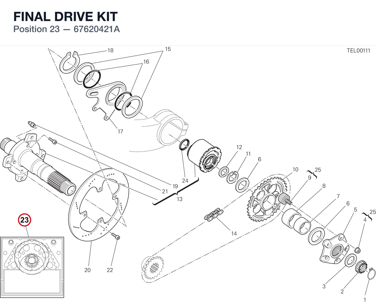 FINAL DRIVE KIT