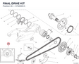 FINAL DRIVE KIT 67620881A diagram position
