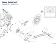 FINAL DRIVE KIT 67621171A diagram position