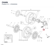 CHAIN 67640322A diagram position