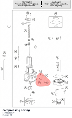 Diagram preview: compressing spring (55431019010)