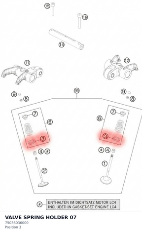 Diagram preview: VALVE SPRING HOLDER 07 (75036036000)