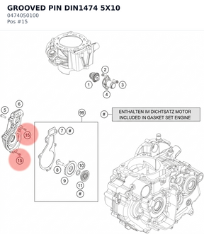Diagram preview: GROOVED PIN DIN1474 5X10 (0474050100)