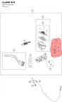 Diagram preview: CLAMP KIT (A60713005000)