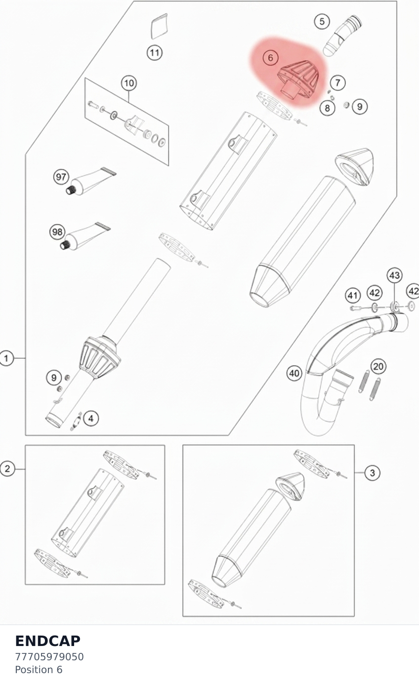 Diagram preview: ENDCAP (77705979050)