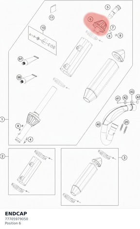Diagram preview: ENDCAP (77705979050)