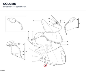 COLUMN 68410671A diagram position