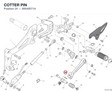 COTTER PIN 68540071A diagram position