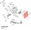 Diagram preview: COVER SIDE (96306003010)