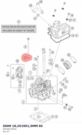 Diagram preview: SHIM 10,2X19X1,5MM 05 (60036078050)