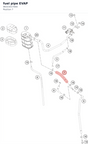 Diagram preview: fuel pipe EVAP (96315017000)