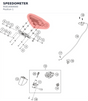 Diagram preview: SPEEDOMETER (95814069000)