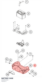 Diagram preview: BATTERY CASE (90508024000)