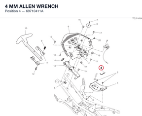 4 MM ALLEN WRENCH 69710411A diagram position