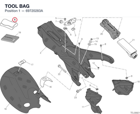 TOOL BAG 69720283A diagram position