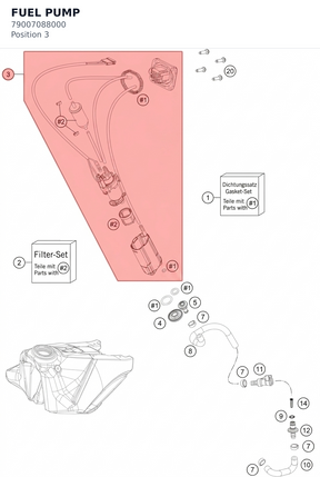 Diagram preview: FUEL PUMP (79007088000)