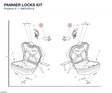PANNIER LOCKS KIT