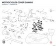 MOTROCYCLES COVER CANVAS