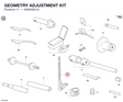 GEOMETRY ADJUSTMENT KIT