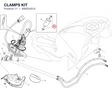 CLAMPS KIT 69923451A diagram position