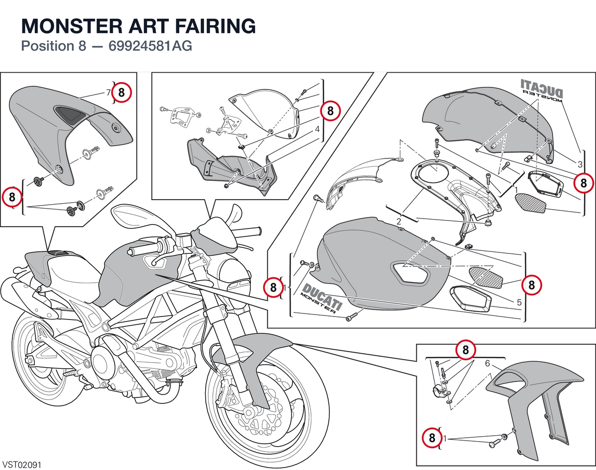 MONSTER ART FAIRING