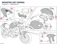MONSTER ART FAIRING