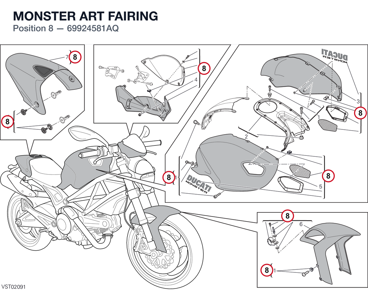 MONSTER ART FAIRING