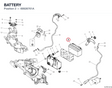BATTERY 69926761A diagram position