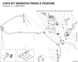 CAPS KIT SERBATOI FRENO E FRIZIONE 69927862A diagram position