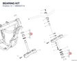 BEARING KIT 6992A211A diagram position