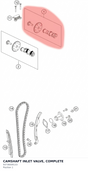 Diagram preview: CAMSHAFT INLET VALVE, COMPLETE (93736009133)