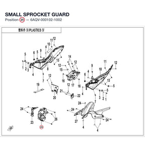 SMALL SPROCKET GUARD product image
