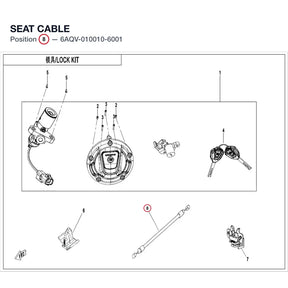 SEAT CABLE product image