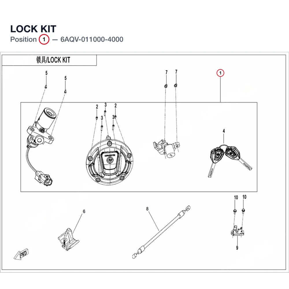 LOCK KIT product image