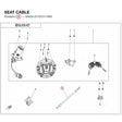 SEAT CABLE product image