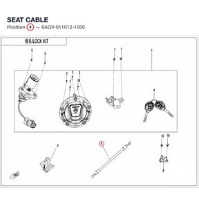 SEAT CABLE product image