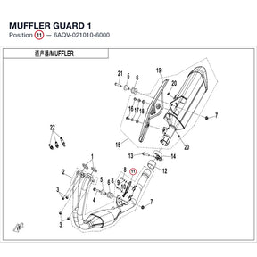 MUFFLER GUARD 1 product image