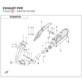 EXHAUST PIPE product image