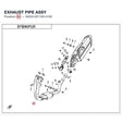 EXHAUST PIPE ASSY product image