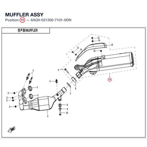MUFFLER ASSY product image