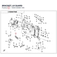 BRACKET, LH GUARD product image