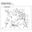 FENDER BRACKET product image