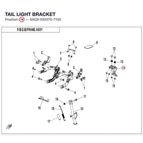 TAIL LIGHT BRACKET product image