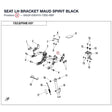 SEAT LH BRACKET product image