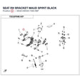 SEAT RH BRACKET product image